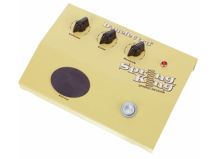 Danelectro Spring King Junior, una versión mini del clásico pedal